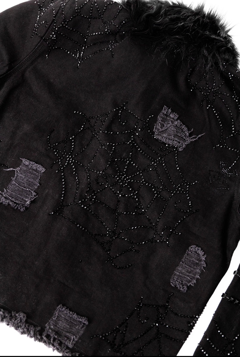 VILANOSIXX BLACK WIDOW DENIM JACKET