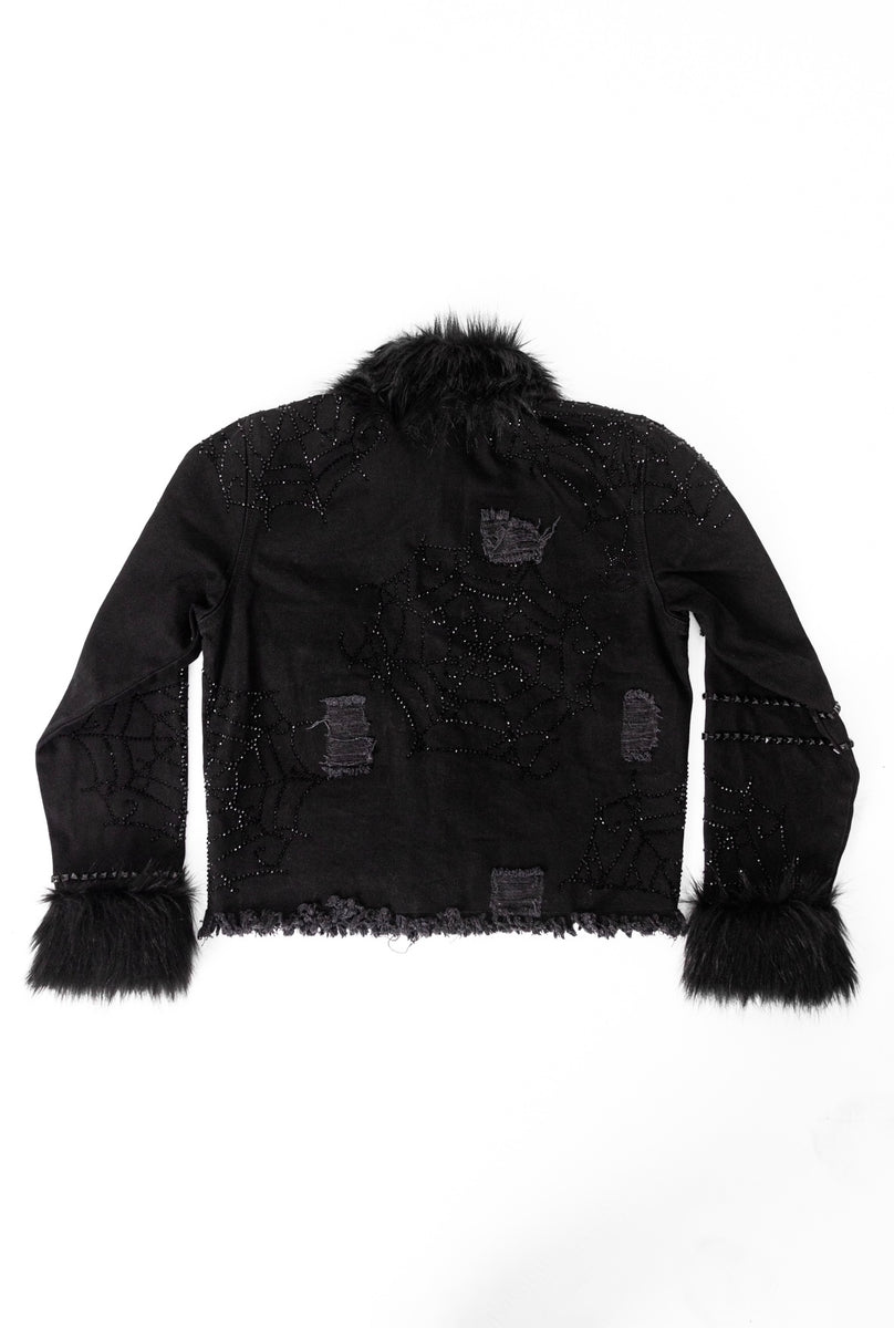 VILANOSIXX BLACK WIDOW DENIM JACKET